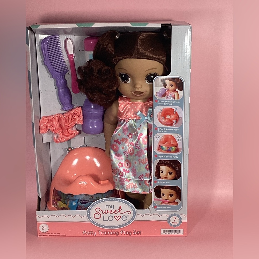 Sweet Love Doll Potty Training Play Set